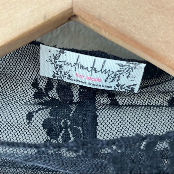 FREE PEOPLE Intimately Lady Lux Layering Top in Black - Picture 5 of 5